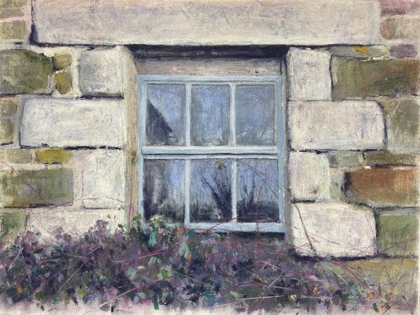 Nancewidden Barn Window and Brambles